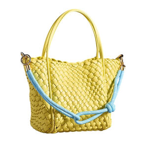 ANTHROPOLOGIE NWT Sporty Cord Bag Charm in light blue